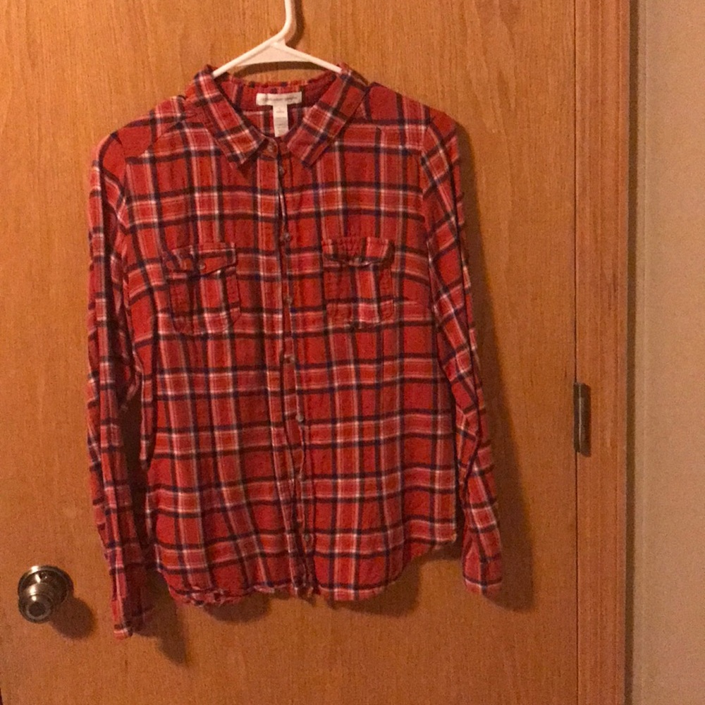 ambiance apparel button down shirt